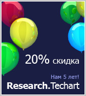 Специальная акция к 5-летию исследовательской компании Research.Techart